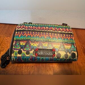 Sakroots wristlet wallet multicolored